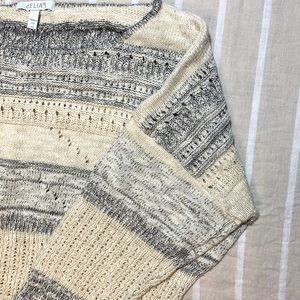 Delia’s Knit quarter sleeve sweater